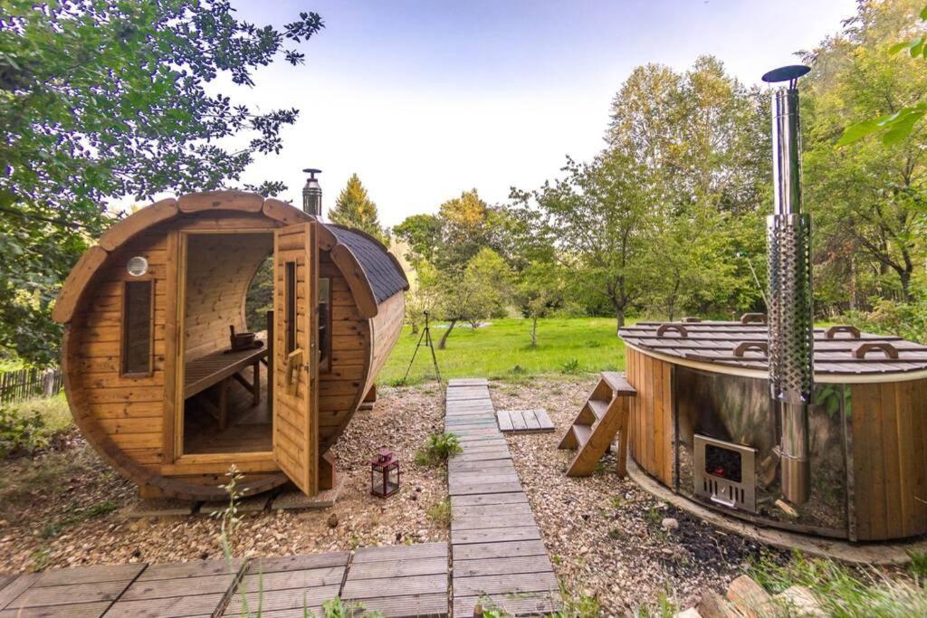 Enjoy Cozy Romance Hills Forest Gardens Views Sauna Whirlpool Bath Jablonné v Podještědí Kültér fotó